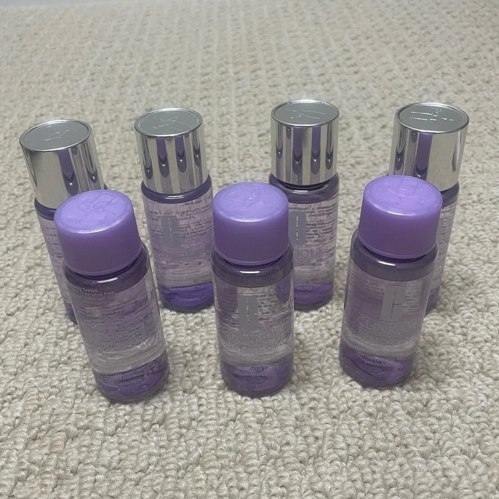 New! 7 Clinique Take The Day Off Makeup Remover Lids Lashes Lips Trial 1…